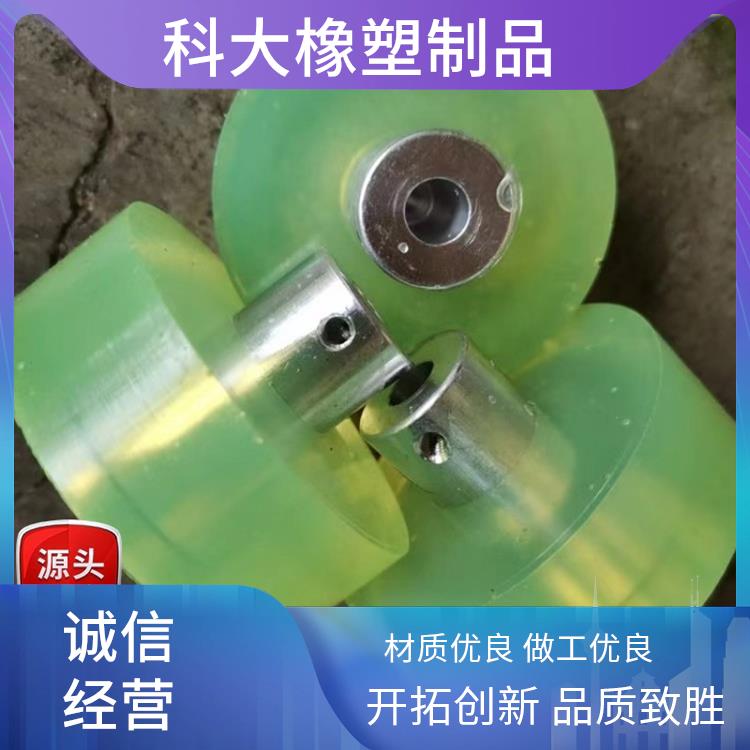 聚氨酯滑轮 优力胶包塑件 科大橡塑制品 缓冲板 耐磨抗压寿命长