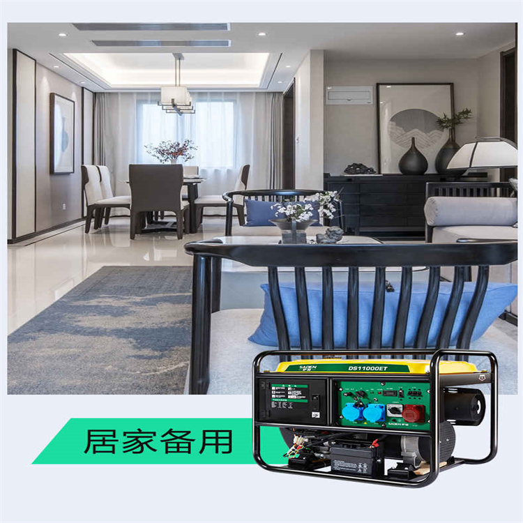 萨登18kw小型开架式汽油发电机家用应急备用电源