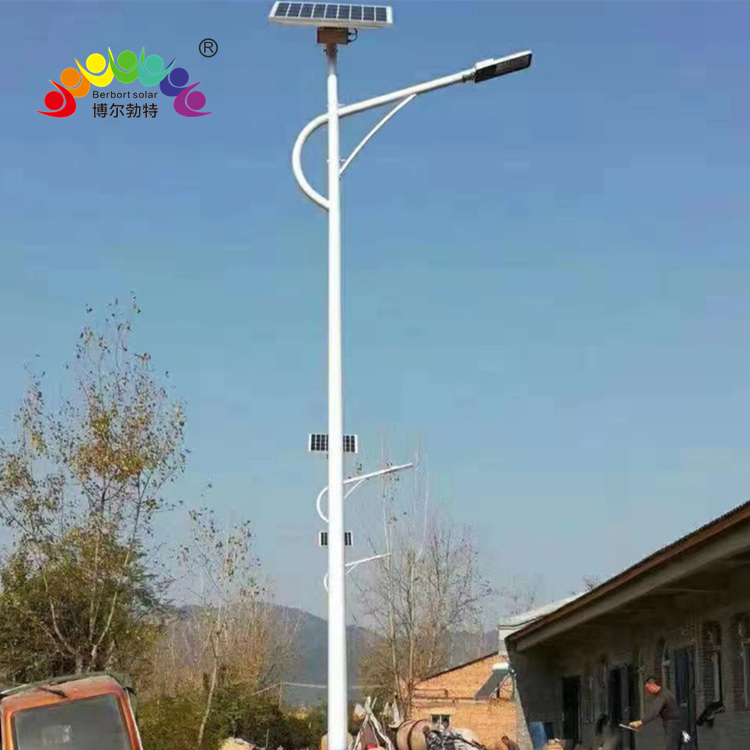 博尔勃特LED路灯杆乡村振兴道路照明太阳能路灯厂家批发定制河 北
