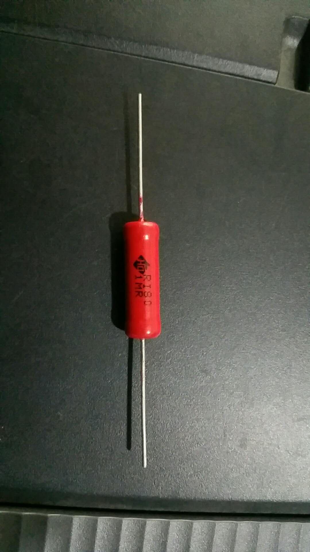 RI80大红袍玻璃釉高压电阻8x26 10KV2W3W 1M10M50M100M性能稳定