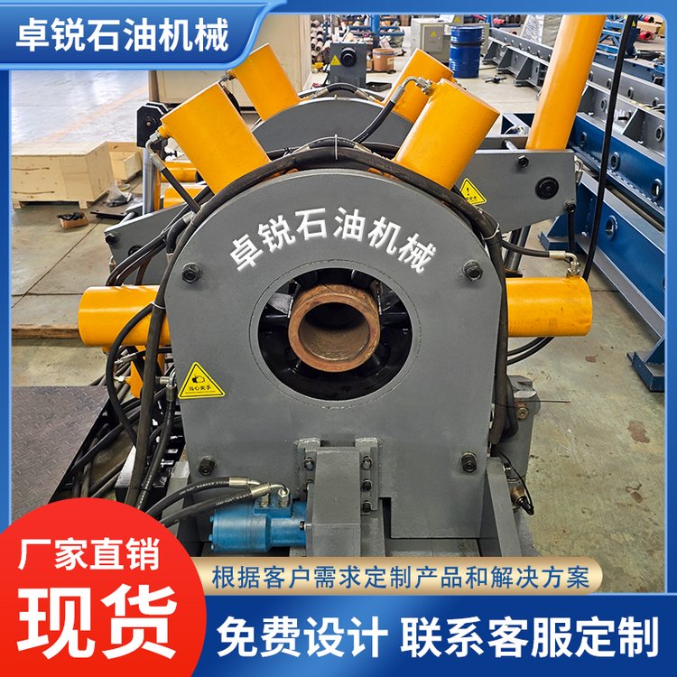 螺杆马达液压拆装架石油钻具拆装井下工具自动化智能卓锐机械