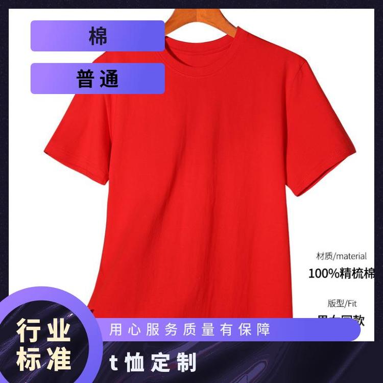 辰旭 短袖T恤 diy厂家批发普通夏季全国纯色休闲服装