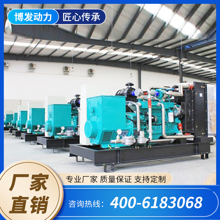 400 500 600kw燃气发电机组 餐余垃圾沼气发电 节能环保