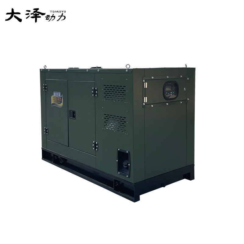 大泽动力20 25 30KW千瓦小体积柴油发电机单三相永磁车载静音型