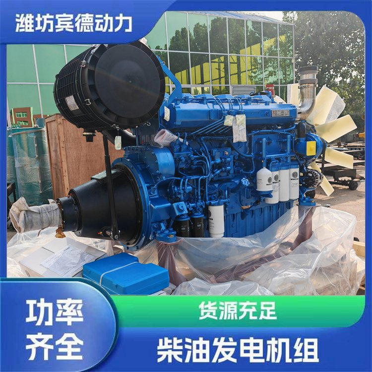 潍柴博杜安柴油机770马力1900转配套WPT离合器可配破碎机液压泵