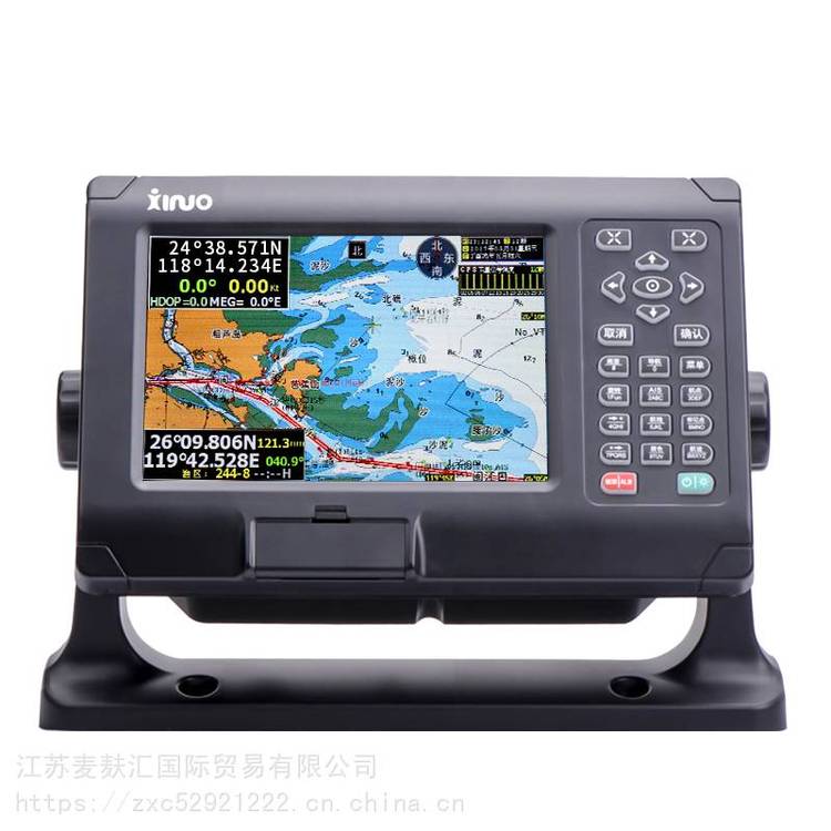 新诺 XF607 渔用船用卫星GPS导航仪 海图机7英寸
