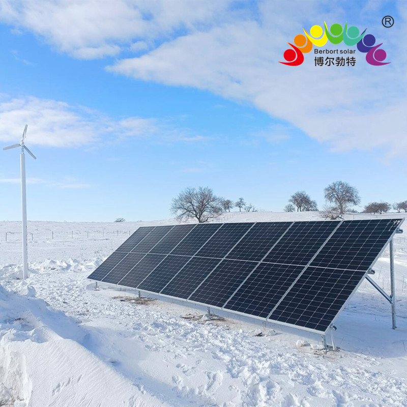 离网型风光互补光伏发电系统无电区太阳能供电系统厂家 博尔勃特
