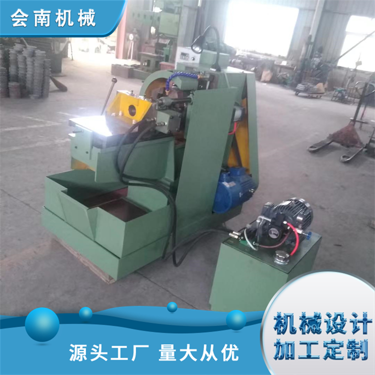 双头钢管套丝机 自动消防水管套丝设备 镀锌管绞丝机