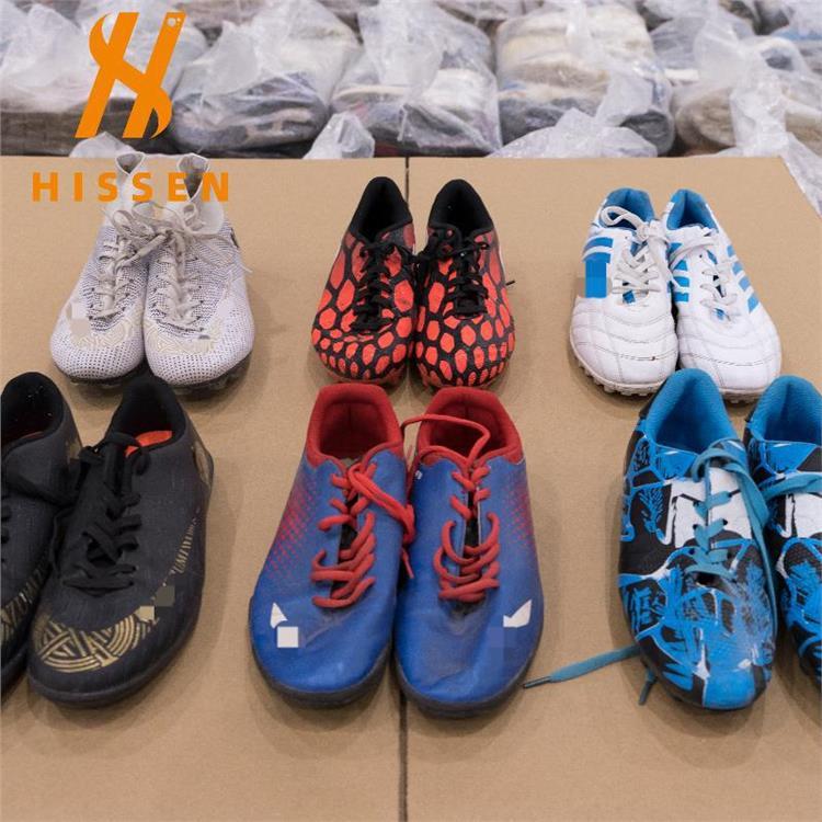 二手鞋跨境大码足球鞋男训练鞋出口布吉提usedshoes footballboot