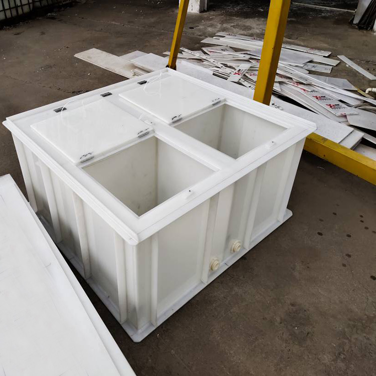 水产养殖塑料箱 PP水箱 耐高温冷冻 沉淀过滤池