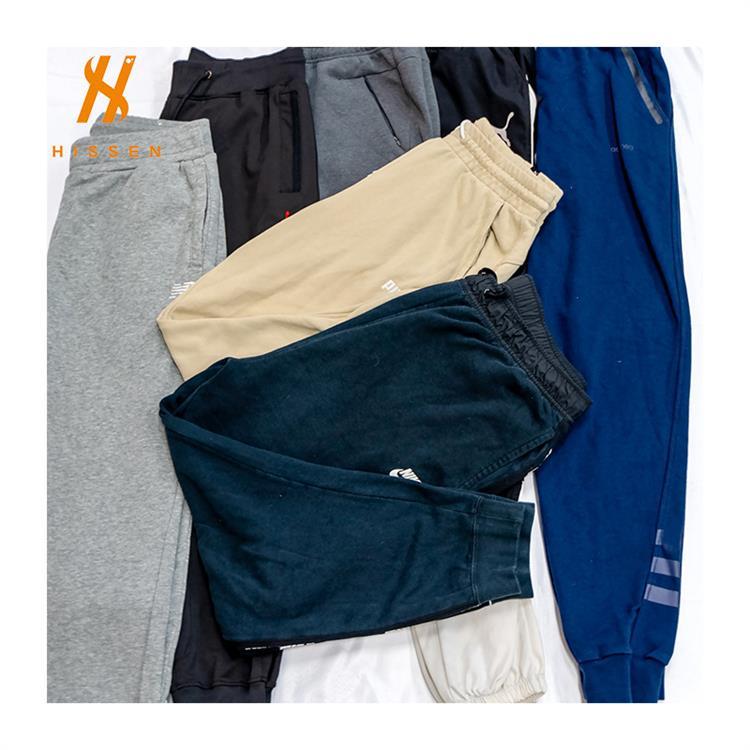 二手衣服精品货源旧衣出口欧洲国际品牌男士长裤usedmen‘spants