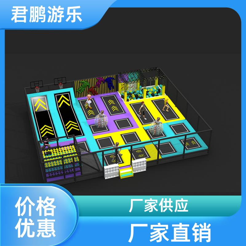 厂家供应 大小型室内蹦床主题公园 组合跳跳床游乐设施 加工定制