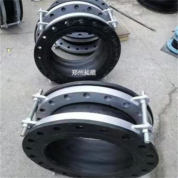 可曲挠高压翻边全密封橡胶接头 管道软连接 DN200昶顺品牌