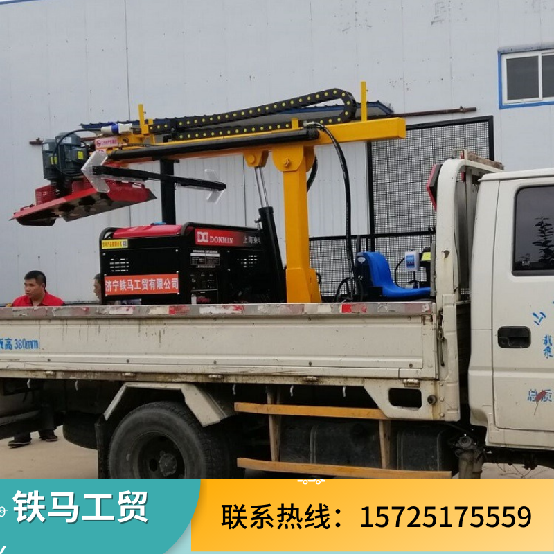 高速公路边坡修枝机 大型车载式绿篱修剪机 平面斜面修剪 操作灵活