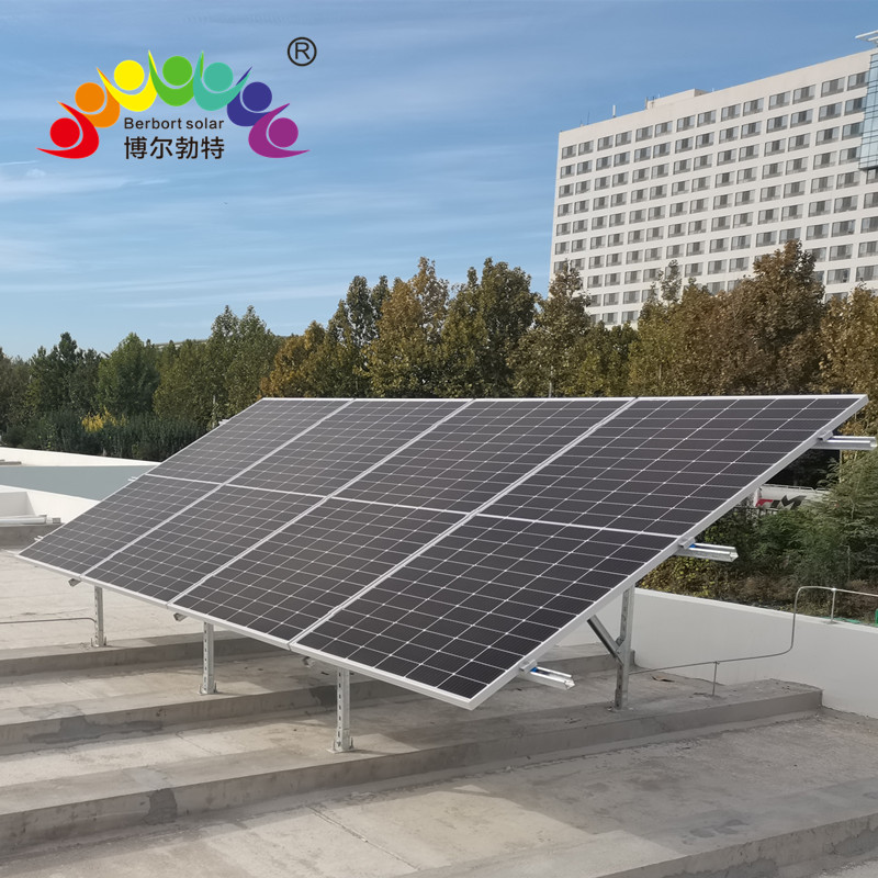 学校并离网风光互补供电系统 太阳能光伏发电系统厂家博尔勃特