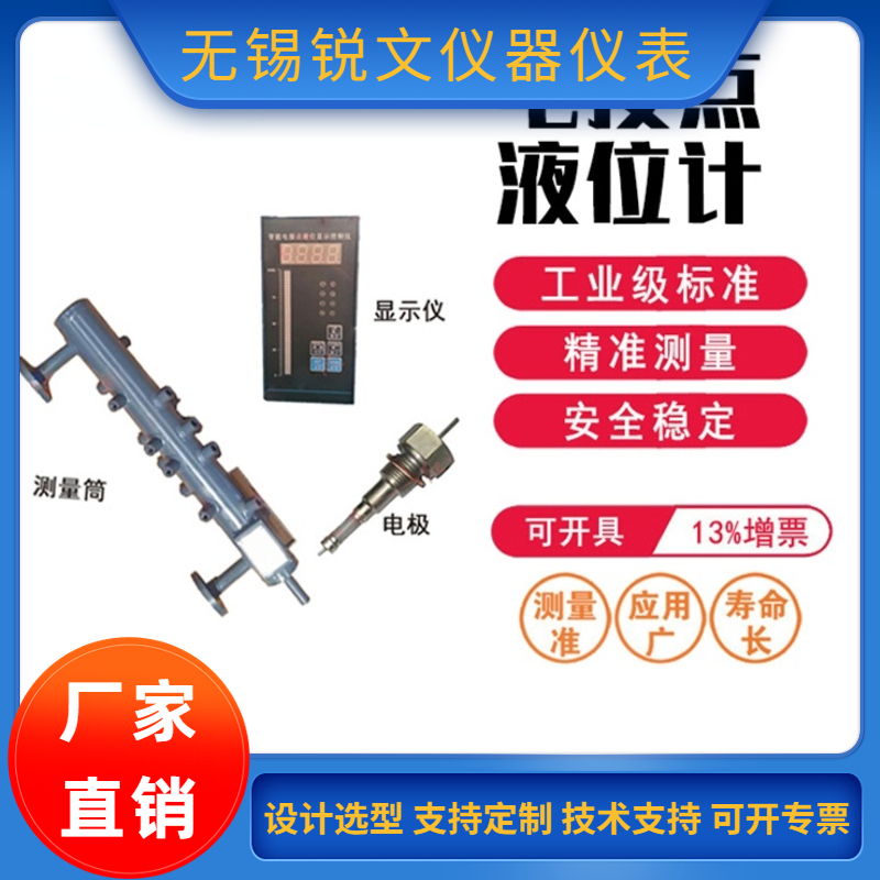 锐文 锅炉用水位计 电接点液位计 电极测量筒 非标定制