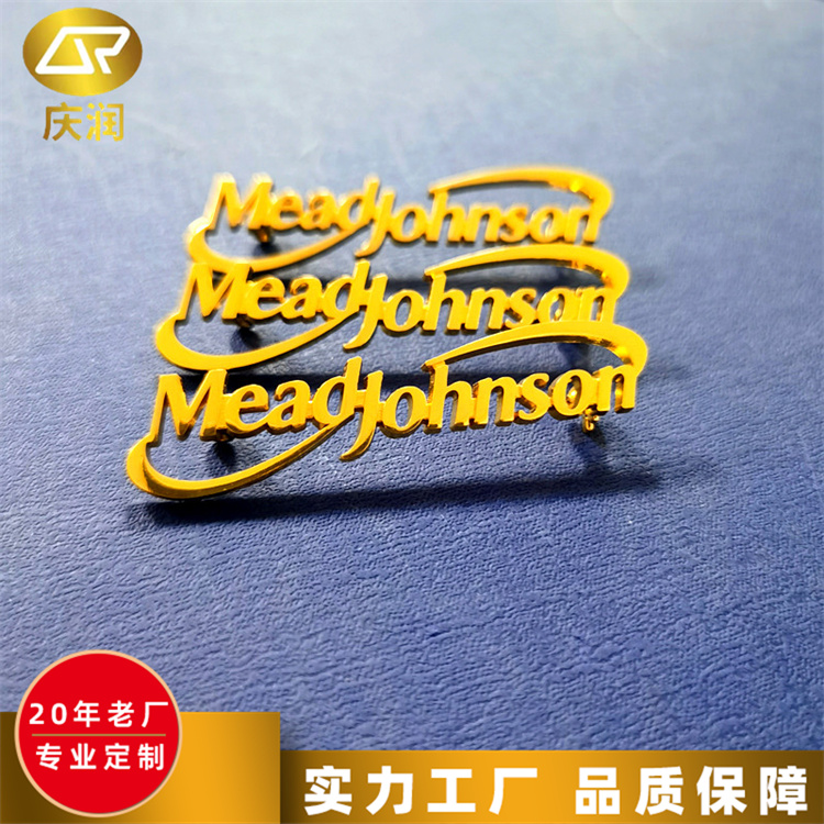 定制人物创意金属烤漆徽章 春游旅游纪念品异形章