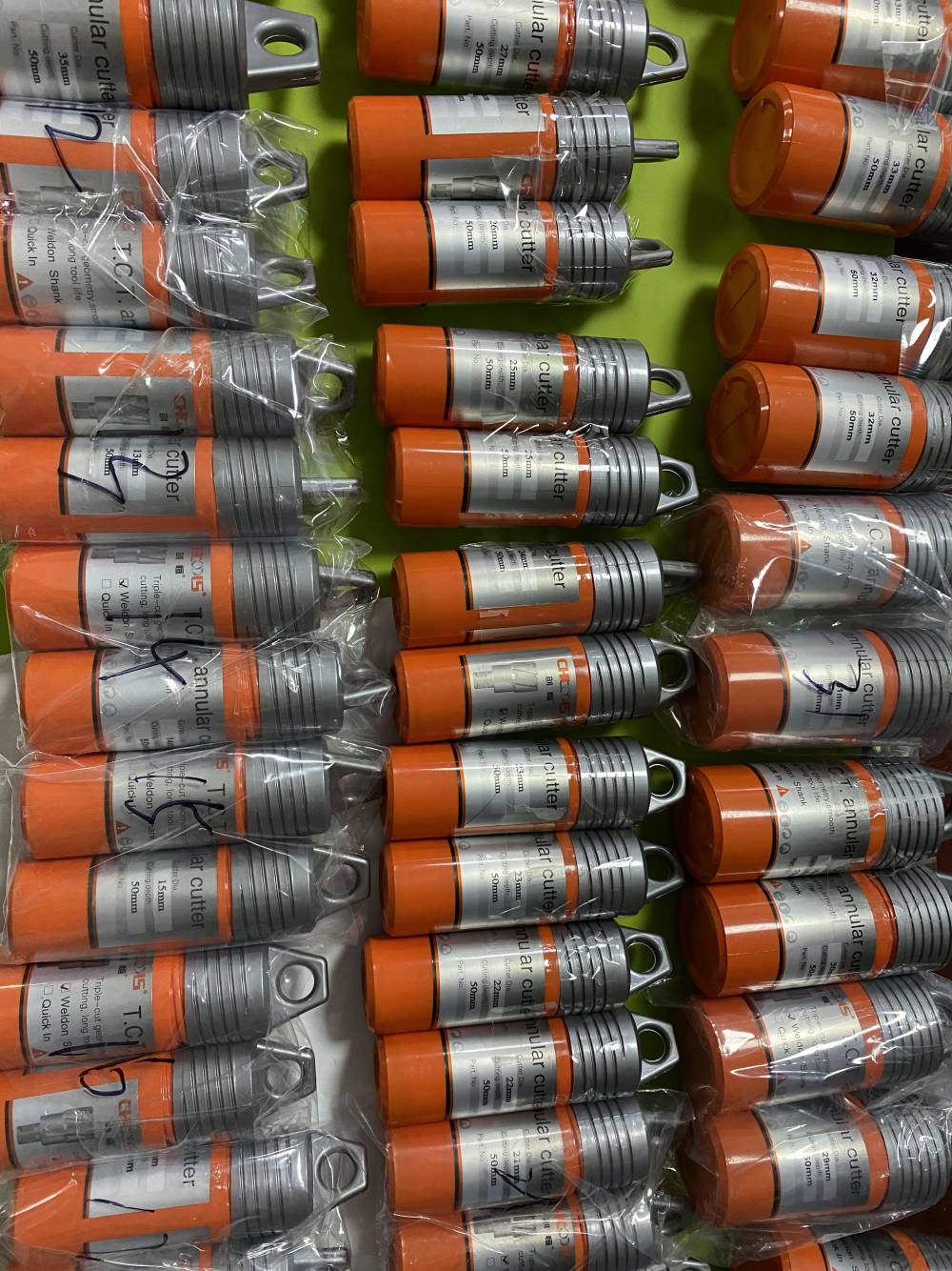 创恒牌取芯钻头32*50mm，超硬合金韦尔登直角柄19.03mm