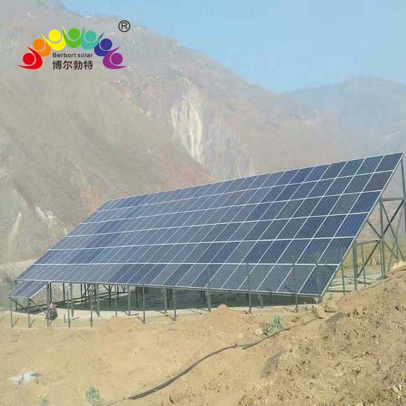 定 边太阳能水泵供电系统 农业灌溉光伏发电系统厂家