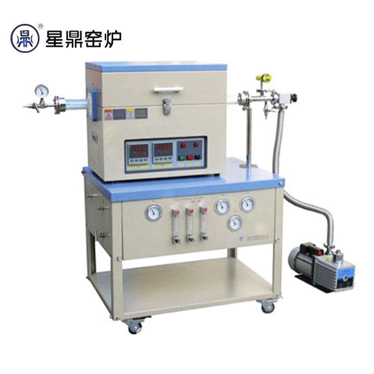 水平三温区 倾斜旋转管式炉 陶瓷纤维 工业热处理用 源头厂家