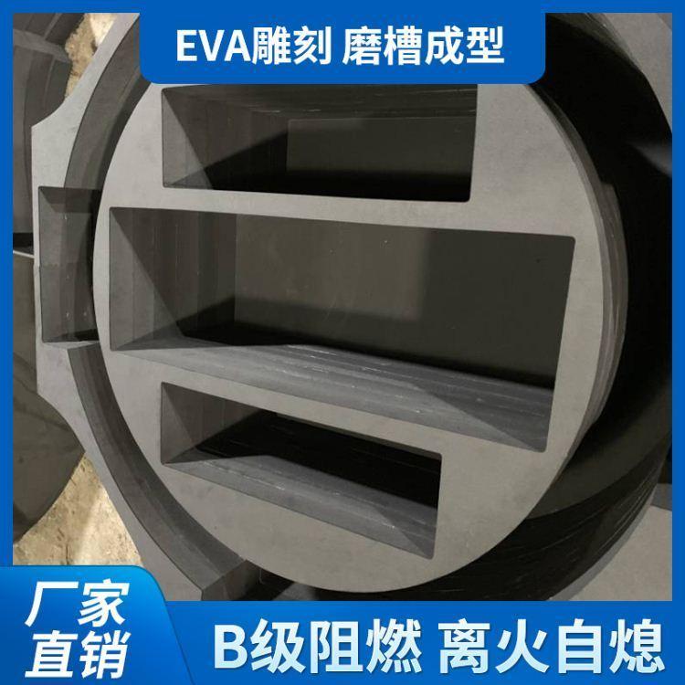 定制防震减震防静电包装盒泡棉内托植绒雕刻冲压EVA海绵包装内衬