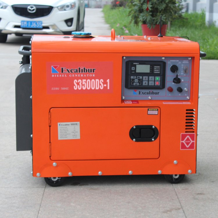 江豪 JHF-5GF低噪音柴油发电机组 性能稳定动力足