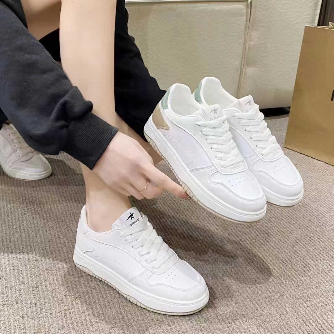 帆布鞋女春款透气小众ins潮鞋2023年新款韩版百搭小白鞋库存尾货