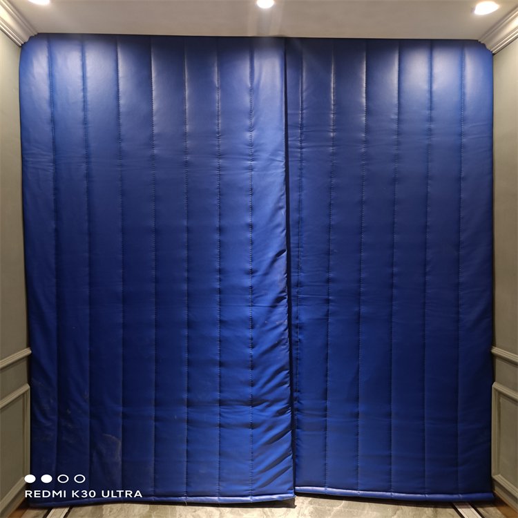 上门安装隔音棉门帘 酒吧KTV商场专用隔噪音厚棉帘加工定做