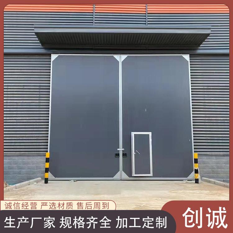 工业门 工业推拉门 库房平移电动开启大门 可按需小窗