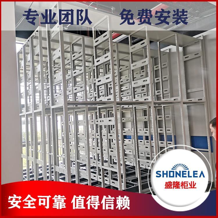 手摇档案密集柜 直列式档案密集架 财务专用会计档案柜