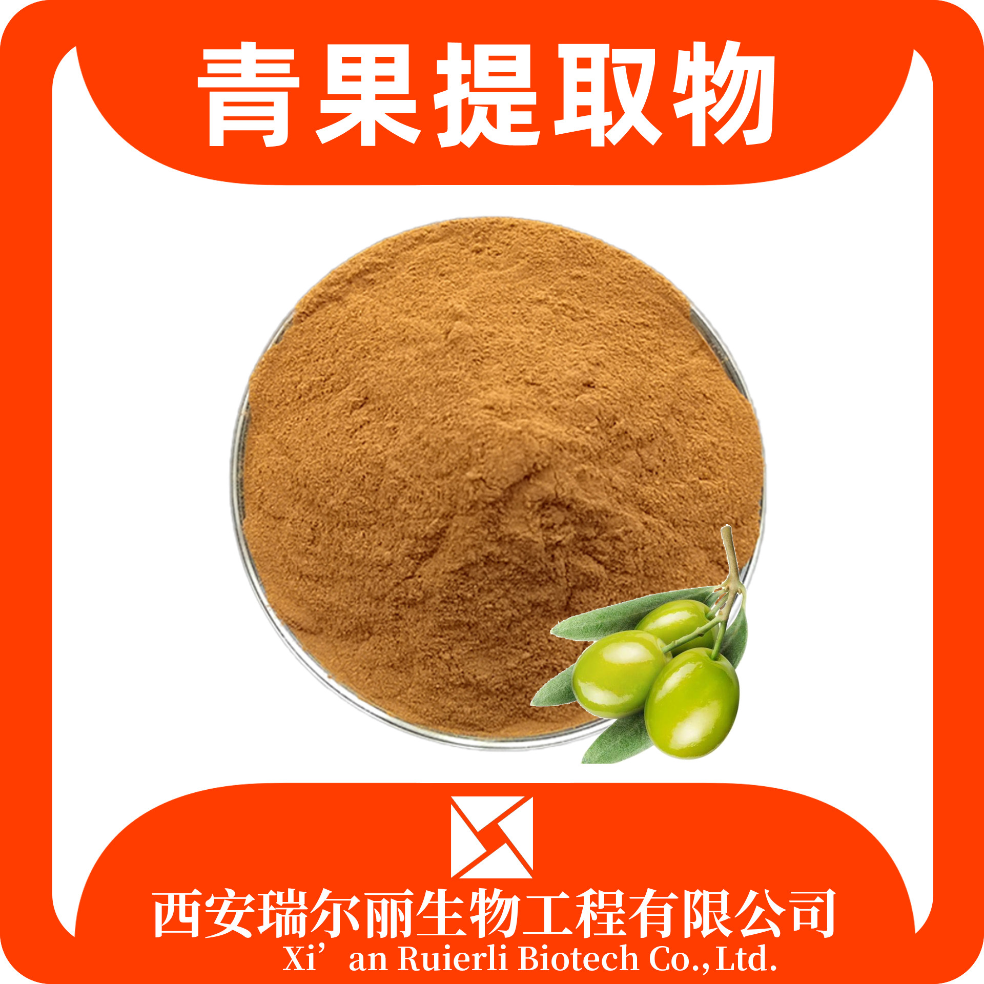 青果提取物 速溶青果粉 药食同源 青橄榄提取物 瑞尔丽生物 源头厂家