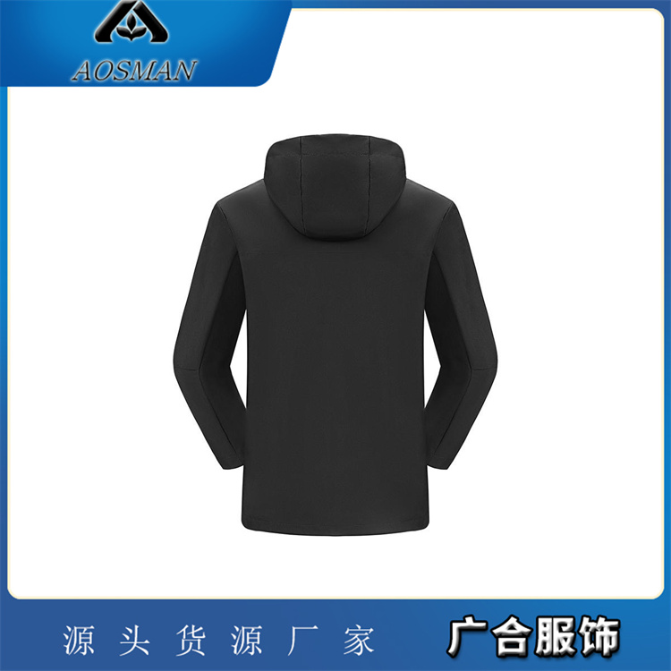 广合服饰 冲锋衣夹克 加绒加厚工作服 吸湿排汗 款式多样可定制