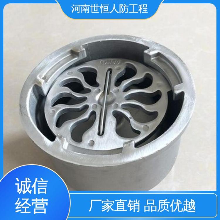DN150 检验合格 符合人防标准要求 防爆地漏 世恒