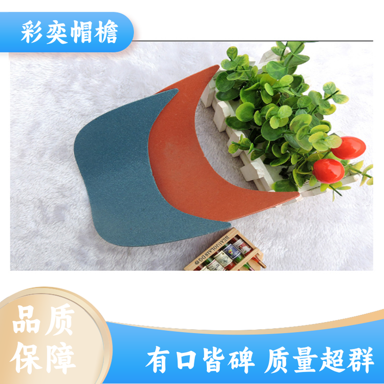 厂家供应 pe塑料片帽沿材料 遮颜挂纱 成人帽子配件 支持定制