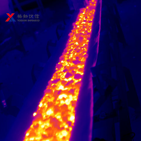 输煤皮带撕裂纵向检测红外热像仪 无人值守自动化在线监测系统
