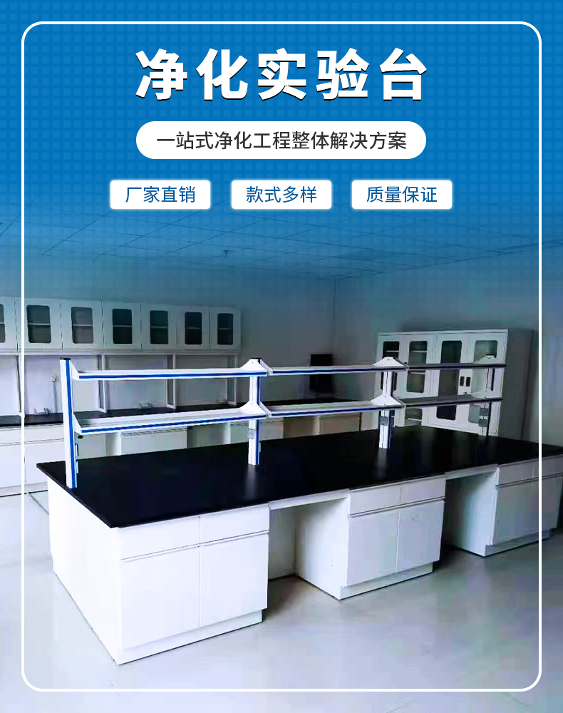理化板全钢实验台厂家 多功能检验科生物实验室工作台 如卡本