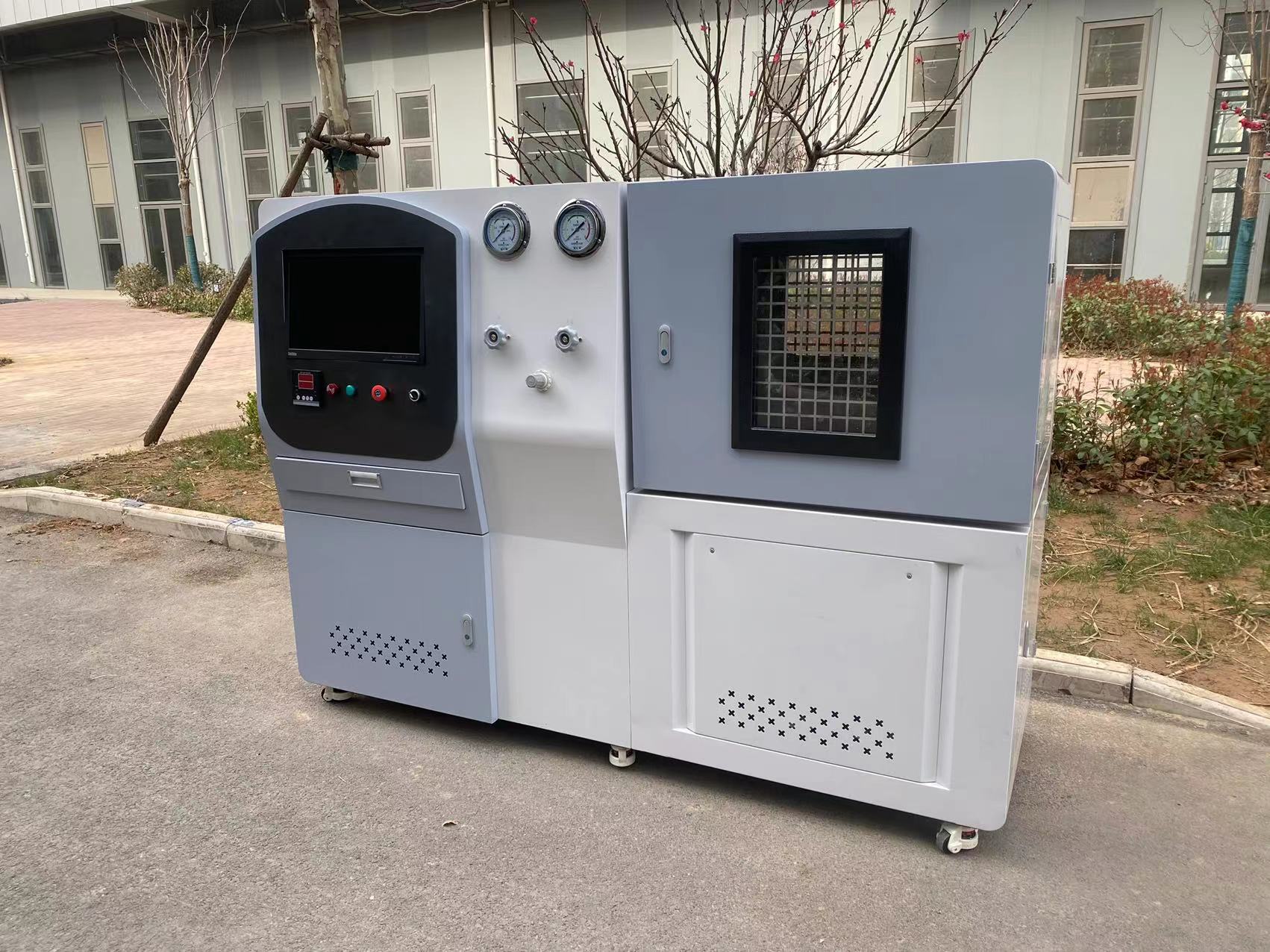 不锈钢管件压力脉冲测试台-管件压力循环试验机-不锈钢管耐压爆破试验机
