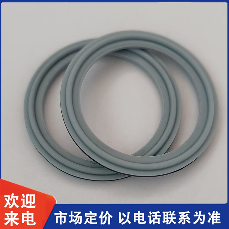 忠达 复合快装垫片 PTFE+EPDM夹层卡箍密封垫圈
