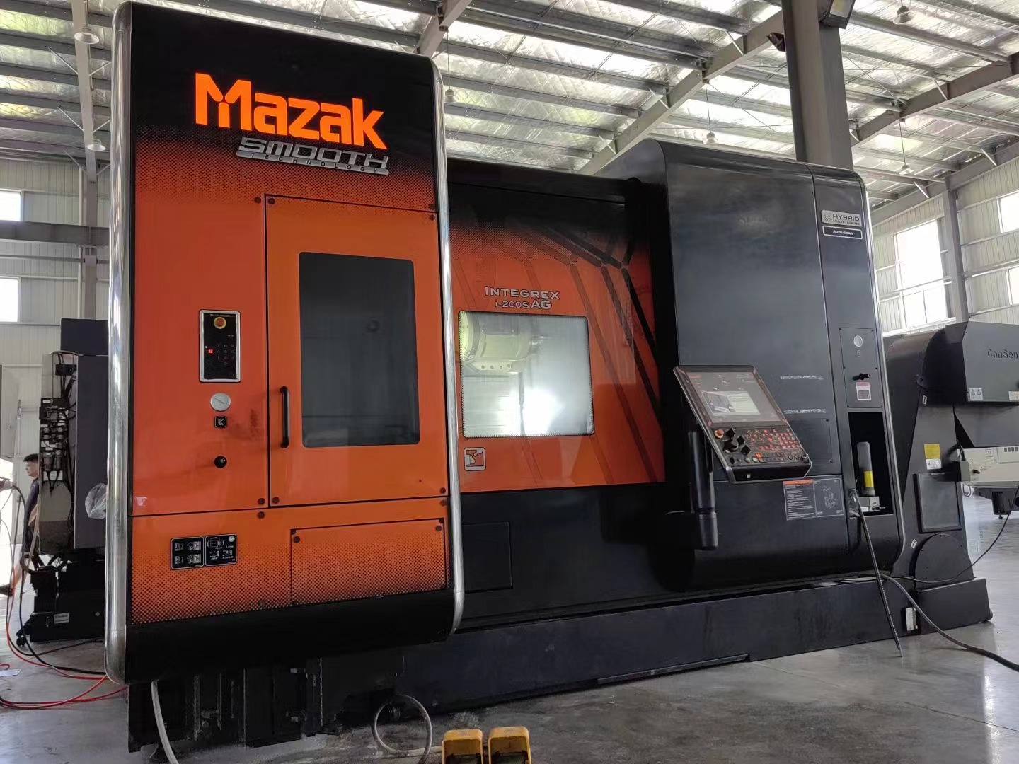供应马扎克五轴车铣复合加工中心INTEGREX i-200s AG一台 九成新