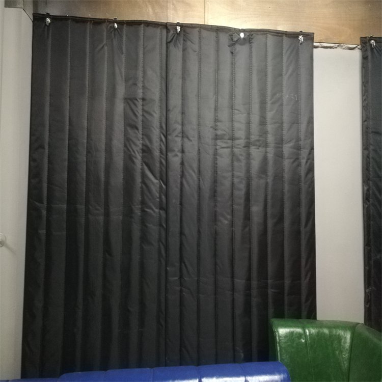 阔海 地铁棉门帘 防寒商场皮革棉帘 耐高温软挂帘定制