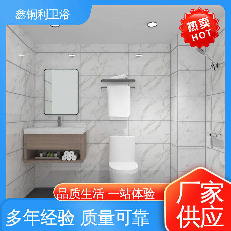 一站式采购 整体卫浴房 防水防潮 快拼式公寓 鑫铜利厂家