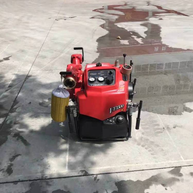 日本 东发 VE1500W 微型消防车 手抬消防泵 防汛 防火救灾