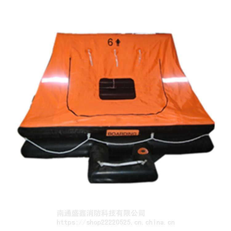 KHY-6船用 6人用气胀式游艇筏 小型船舶救生筏