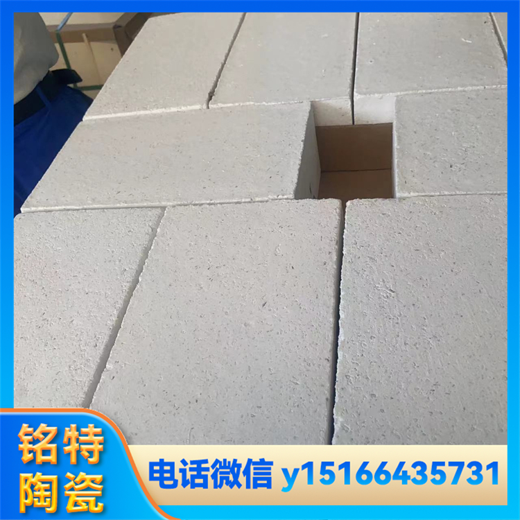 高纯度刚玉莫来石匣钵 对玻璃制品无污染 不变形不开裂 铭特陶瓷