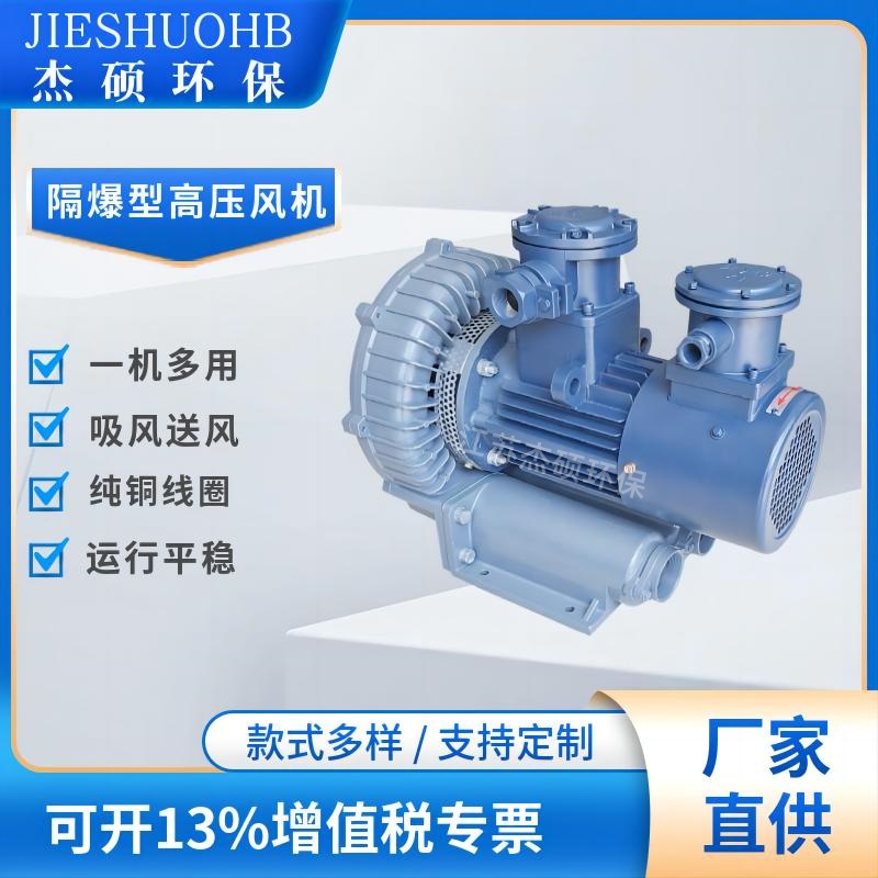 4KW 粉尘防爆风机 印刷机械高压隔爆耐温风机 Ex tD A21 IP65 T135℃