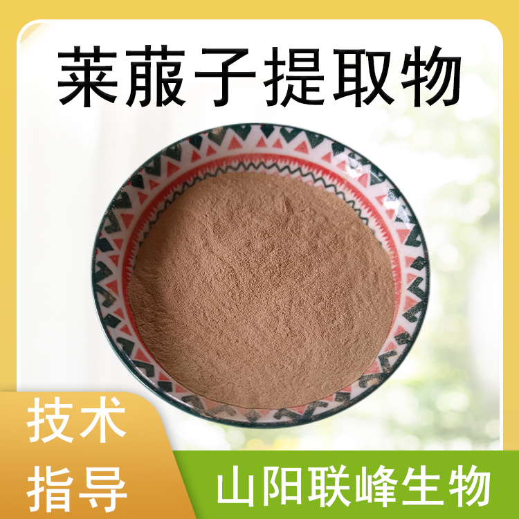 莱菔子提取物 10：1浓缩浸膏粉 喷雾干燥 萝卜种子粉 水溶 棕黄色粉末