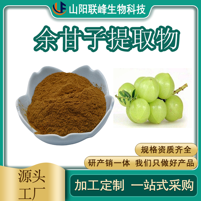 食品级余甘子提取物 水溶原料 植物萃取 多种规格 支持定制