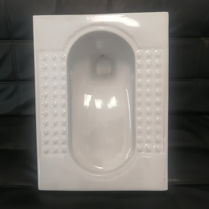 防臭S弯陶瓷蹲便器 蹲坑 厕所蹲坑式便盆 配套水箱