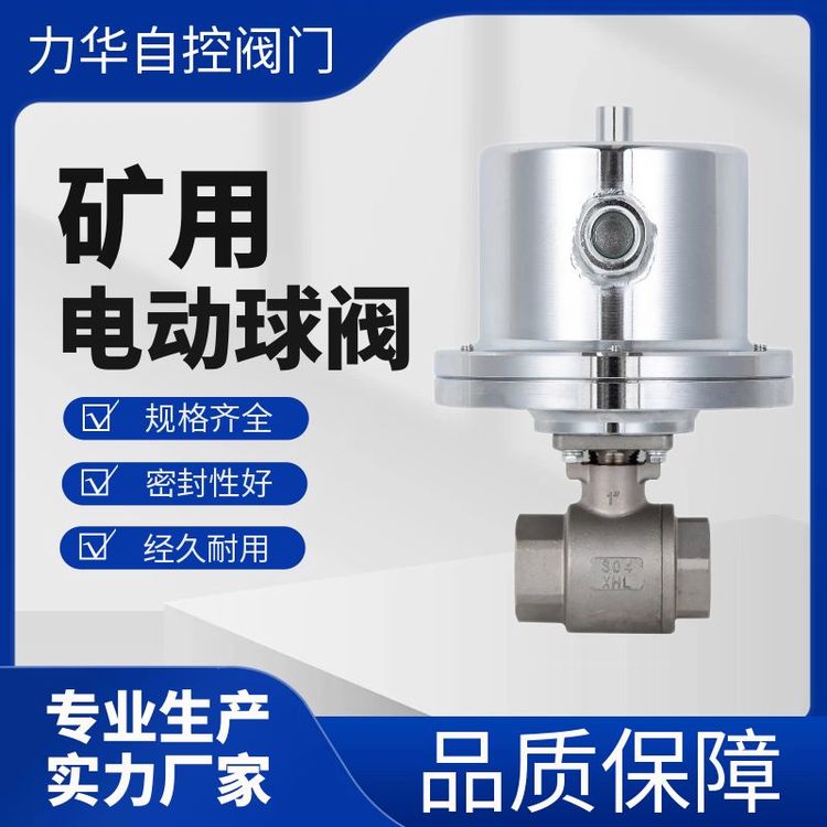 DFB25/7带485矿用电动球阀DN25-DN32 DFH25/10隔爆兼本安型