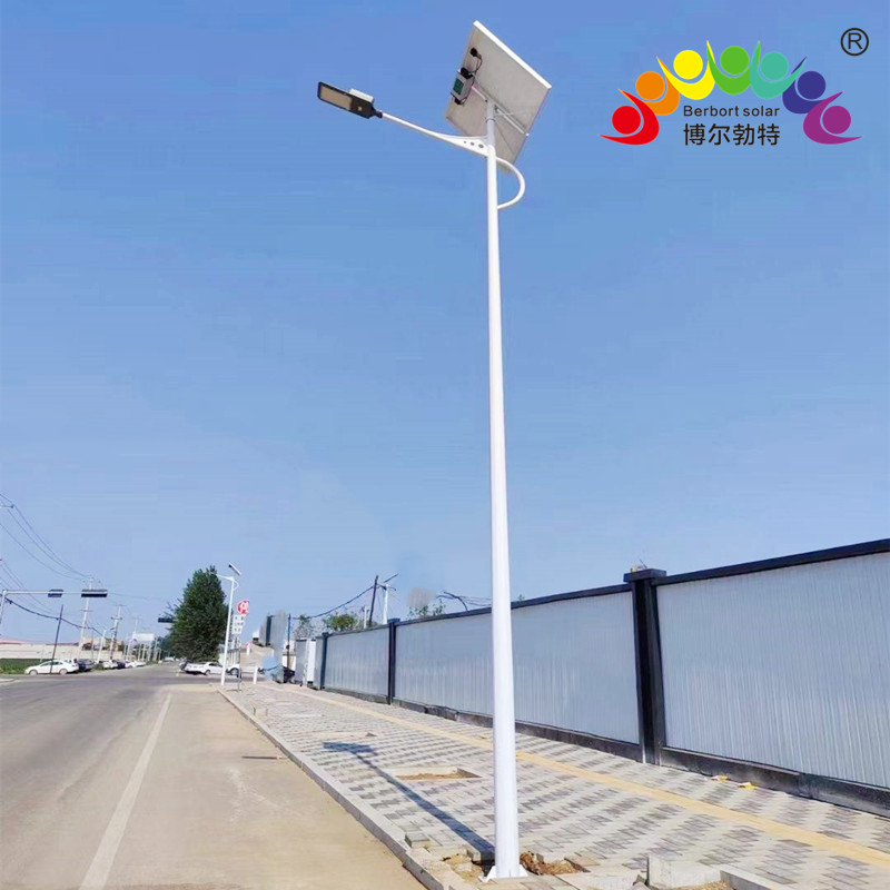 博尔勃特 一体化太阳能路灯道路照明LED中国结灯头路灯杆厂家批发